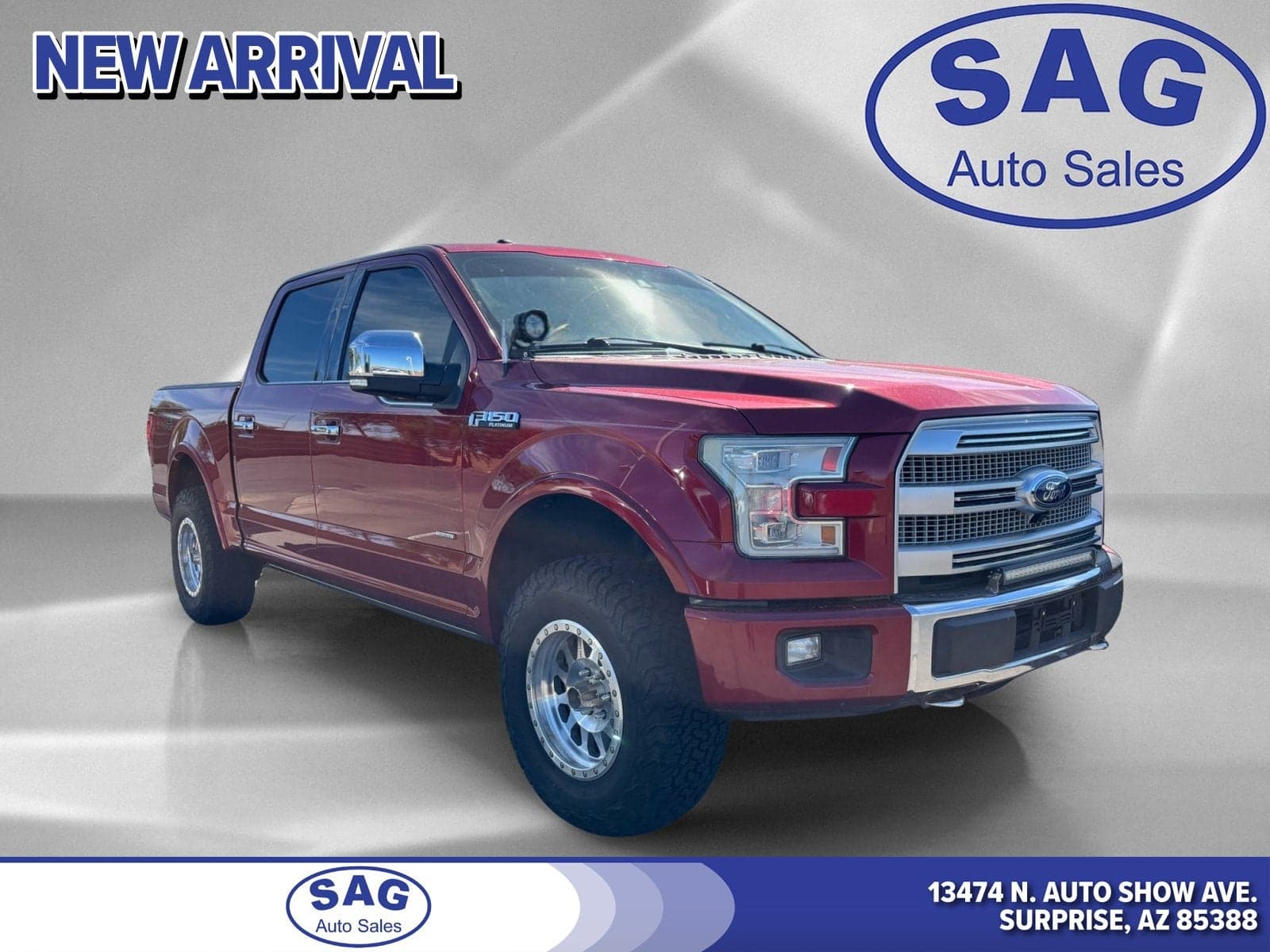 2015 Ford F-150 Platinum — photo 1 of 11