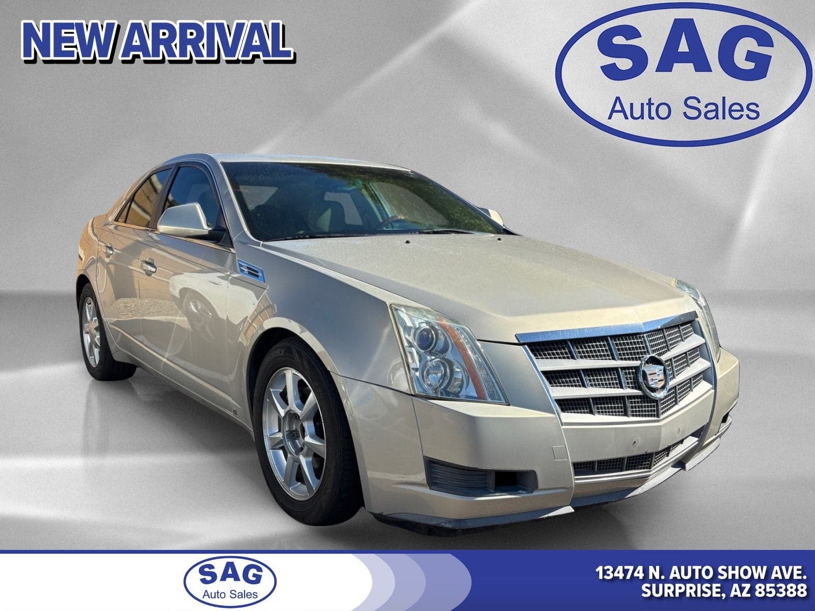 2009 Cadillac CTS RWD w/1SA — photo 1 of 11