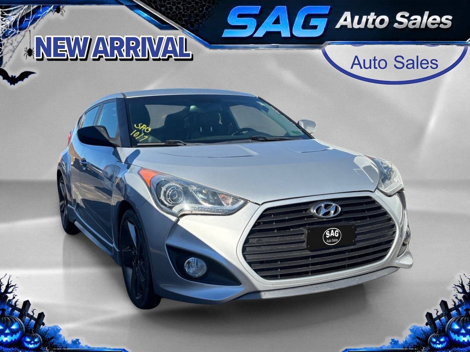 2013 Hyundai Veloster Turbo w/Blue Int — photo 1 of 5