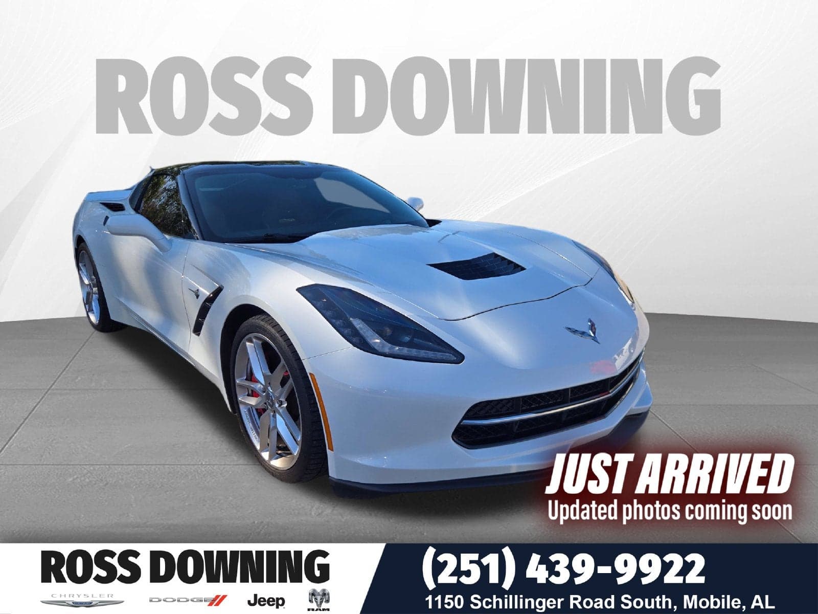 2015 Chevrolet Corvette Z51 2LT — photo 1 of 5