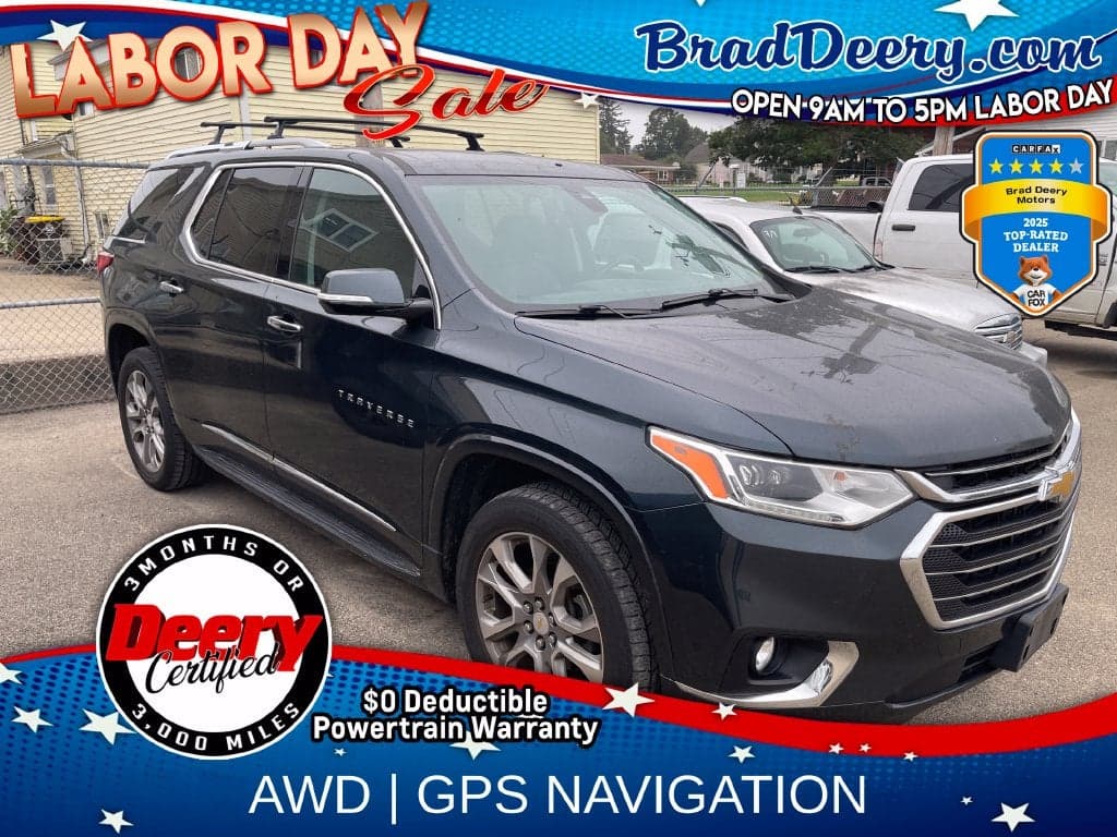2018 Chevrolet Traverse Premier — photo 1 of 9