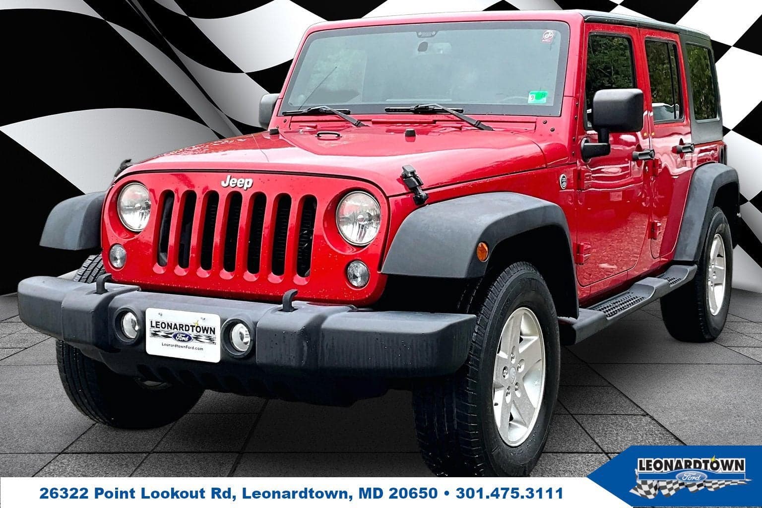 2014 Jeep Wrangler Unlimited Sport — photo 1 of 33