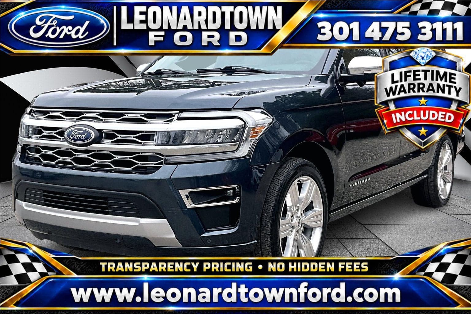 2022 Ford Expedition Max Platinum — photo 1 of 5