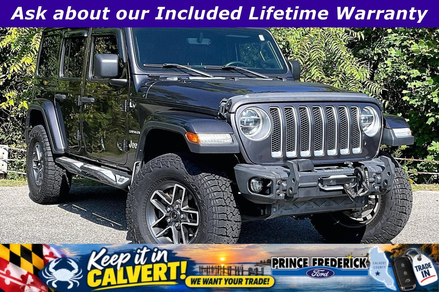 2019 Jeep Wrangler Unlimited Sahara — photo 1 of 36