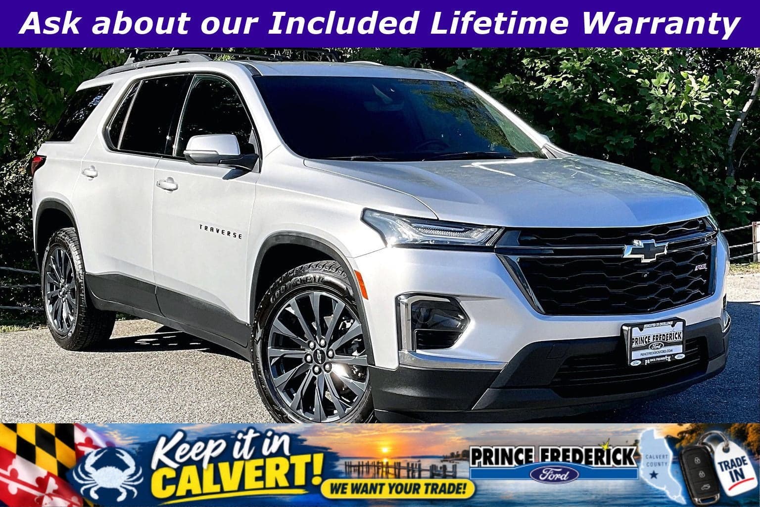 2022 Chevrolet Traverse RS — photo 1 of 5