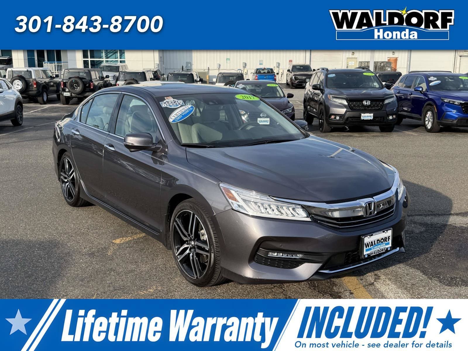 2017 Honda Accord Sedan Touring — photo 1 of 37