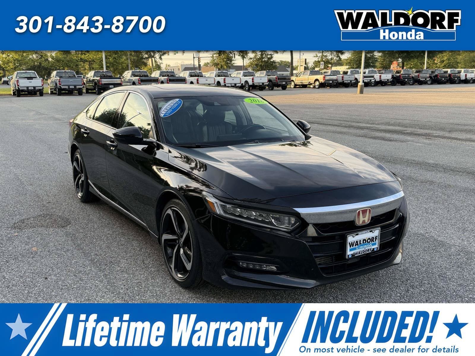 2018 Honda Accord Sedan EX-L 1.5T — photo 1 of 46