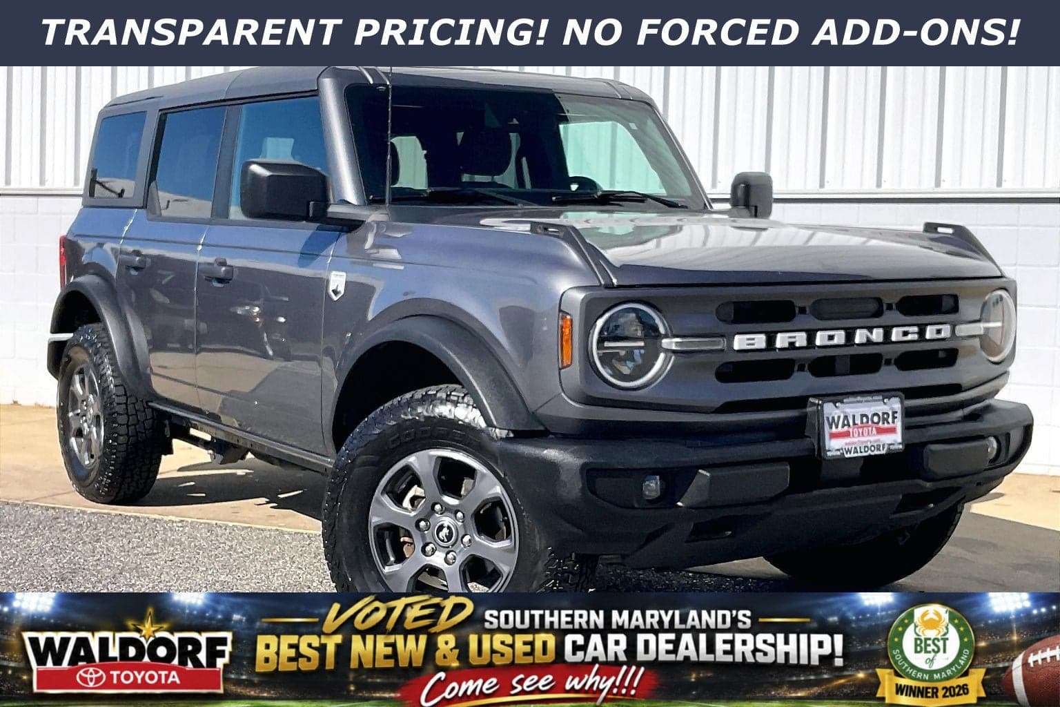 2022 Ford Bronco Big Bend — photo 1 of 5