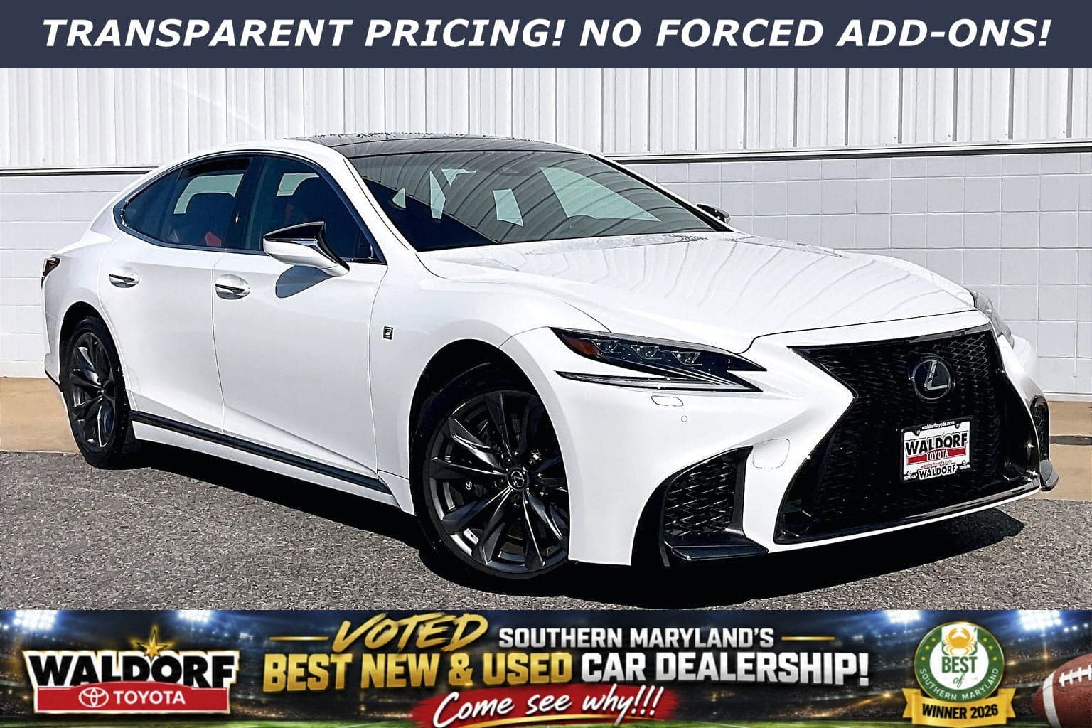 2018 Lexus LS LS 500 F Sport — photo 1 of 35