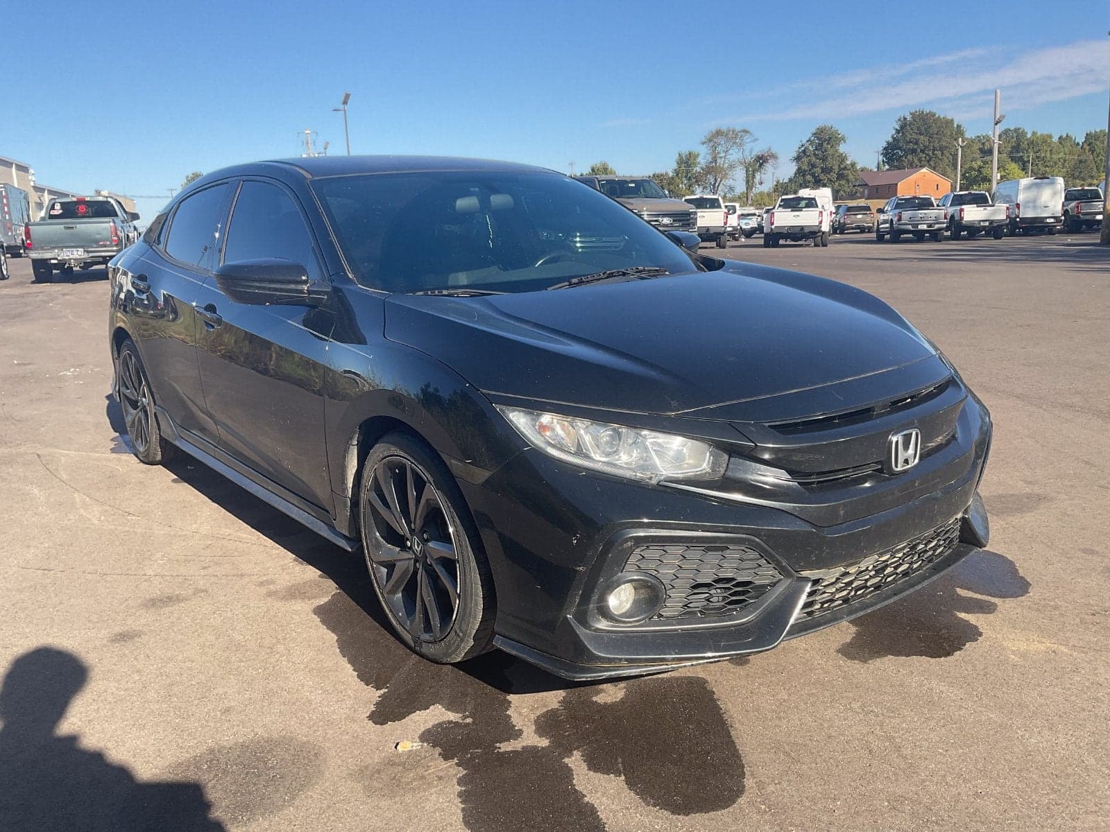 2018 Honda Civic Hatchback Sport — photo 1 of 5