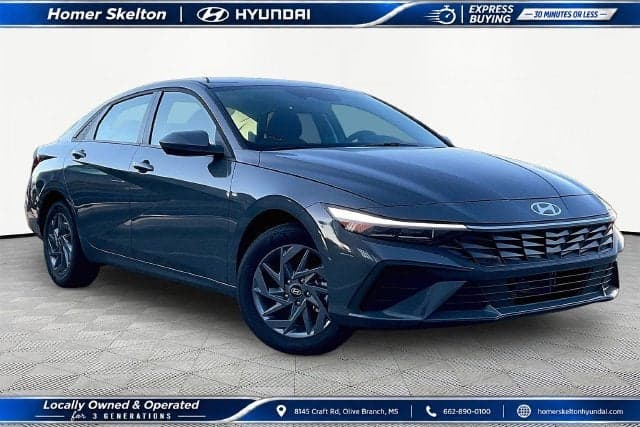 2026 Hyundai Elantra Hybrid Blue — photo 1 of 5