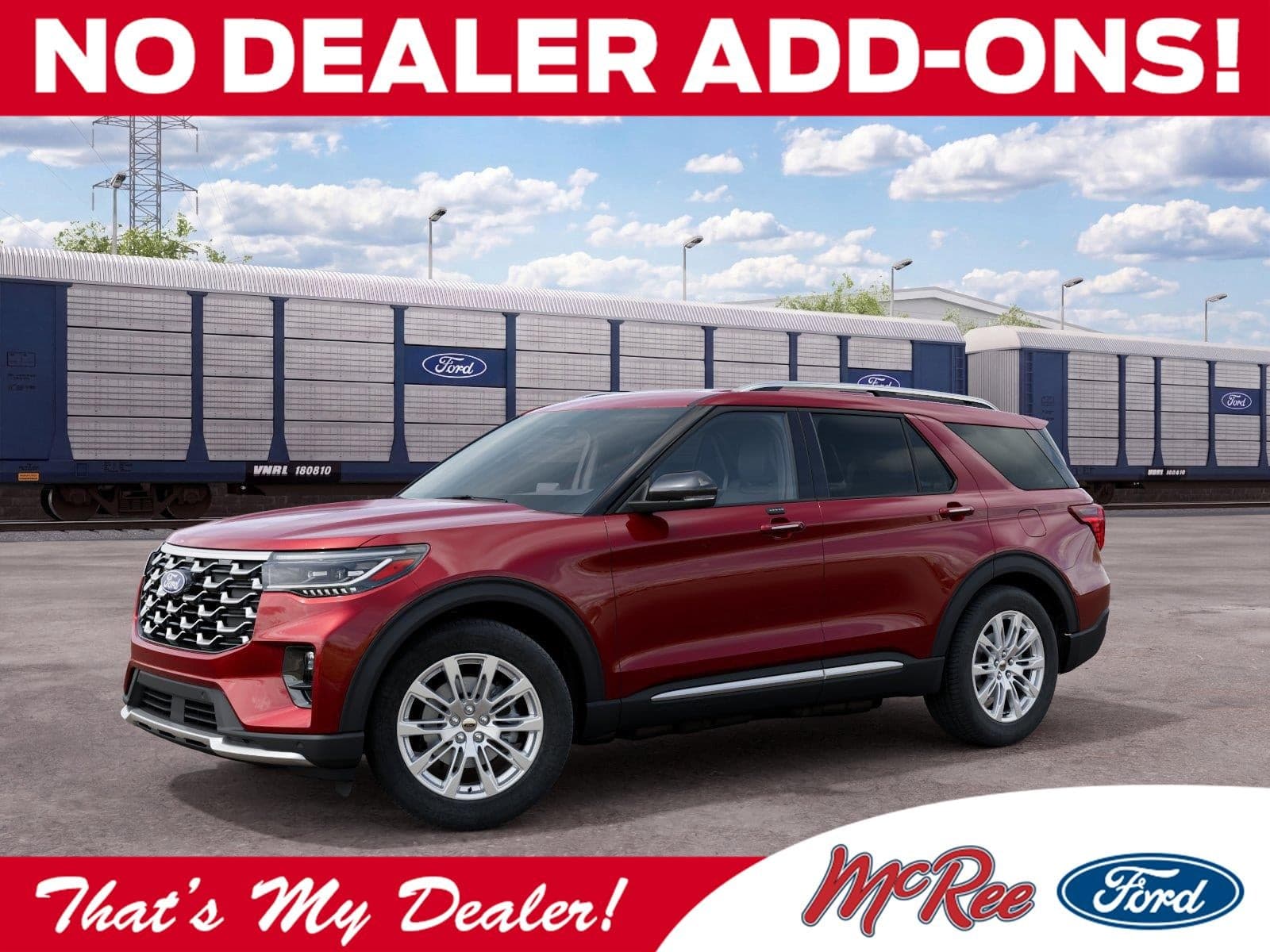 2027 Ford Explorer Platinum — photo 1 of 5