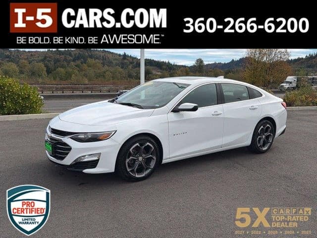 2023 Chevrolet Malibu LT — photo 1 of 5
