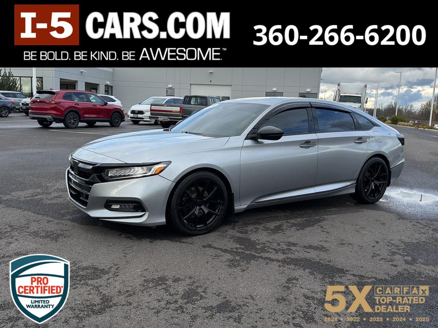 2018 Honda Accord Sedan Touring 1.5T — photo 1 of 5