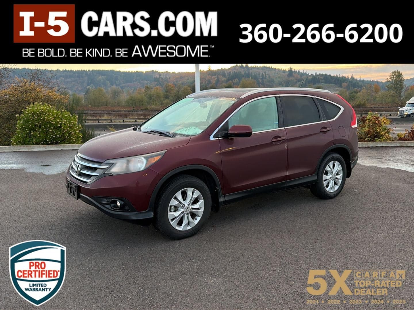 2013 Honda CR-V EX-L — photo 1 of 5