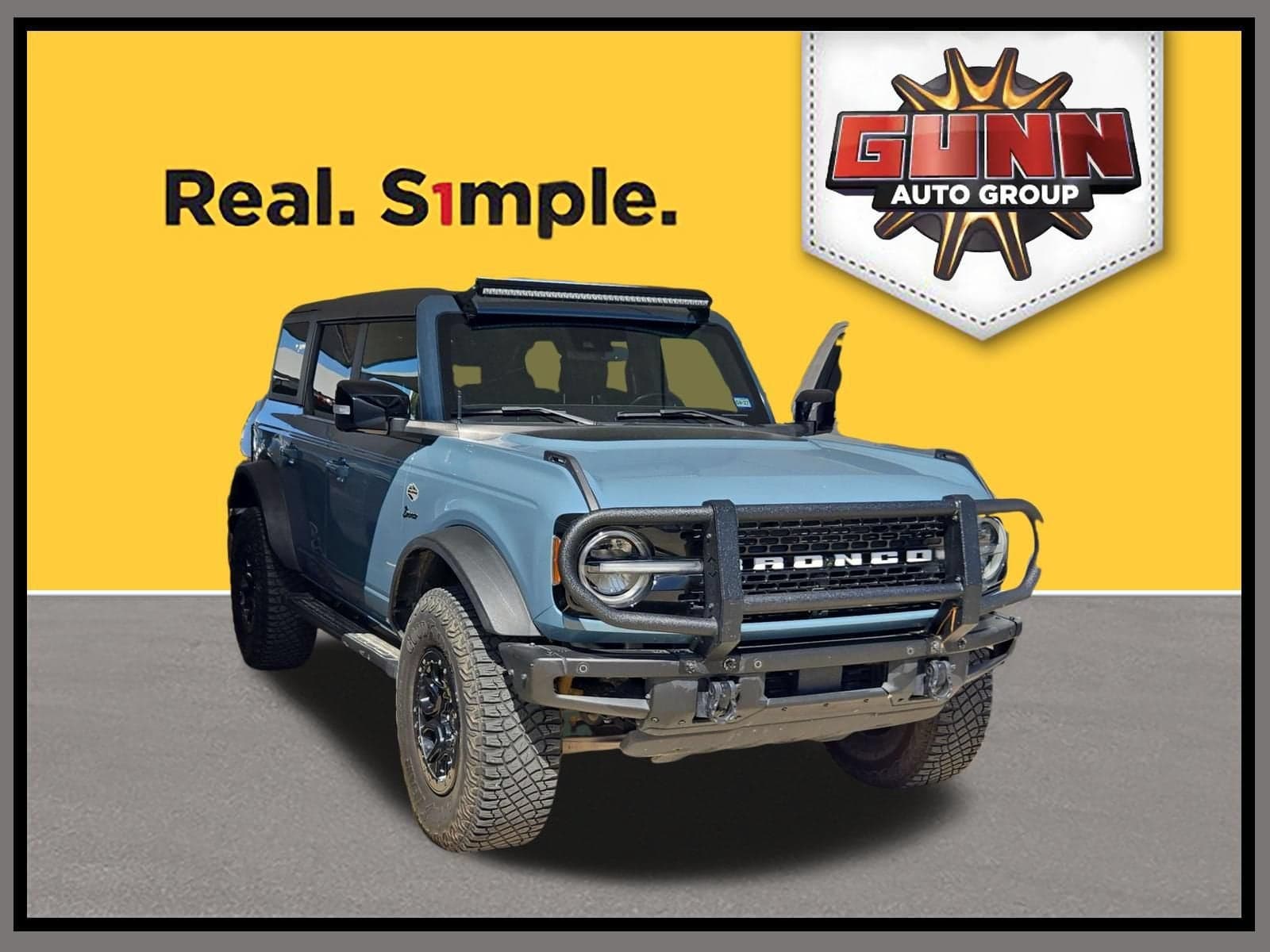 2021 Ford Bronco Wildtrak — photo 1 of 5