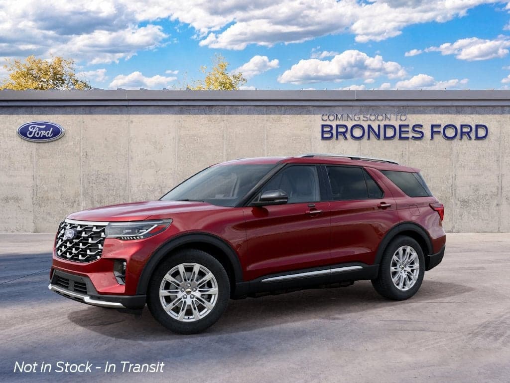 2027 Ford Explorer Platinum — photo 1 of 23