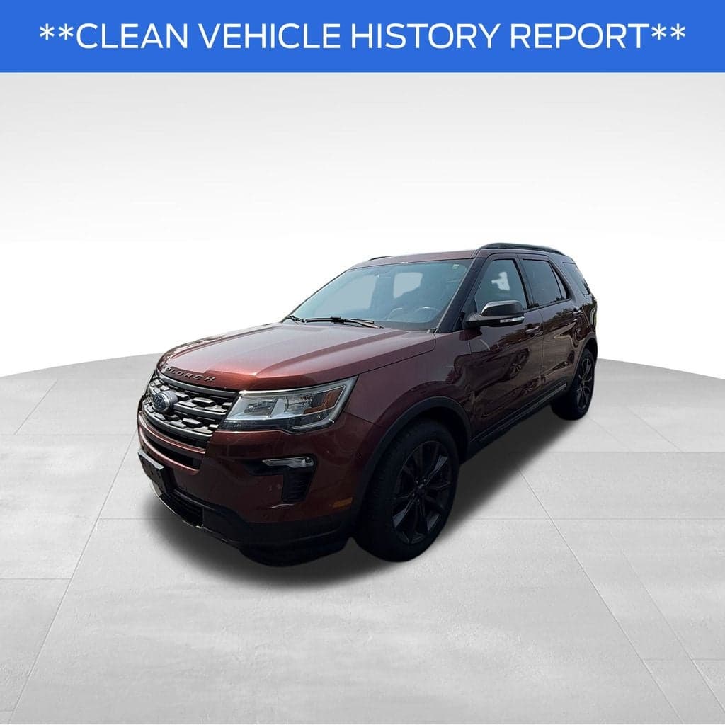 2018 Ford Explorer XLT FORD BLUE CERTIFIED — photo 1 of 7