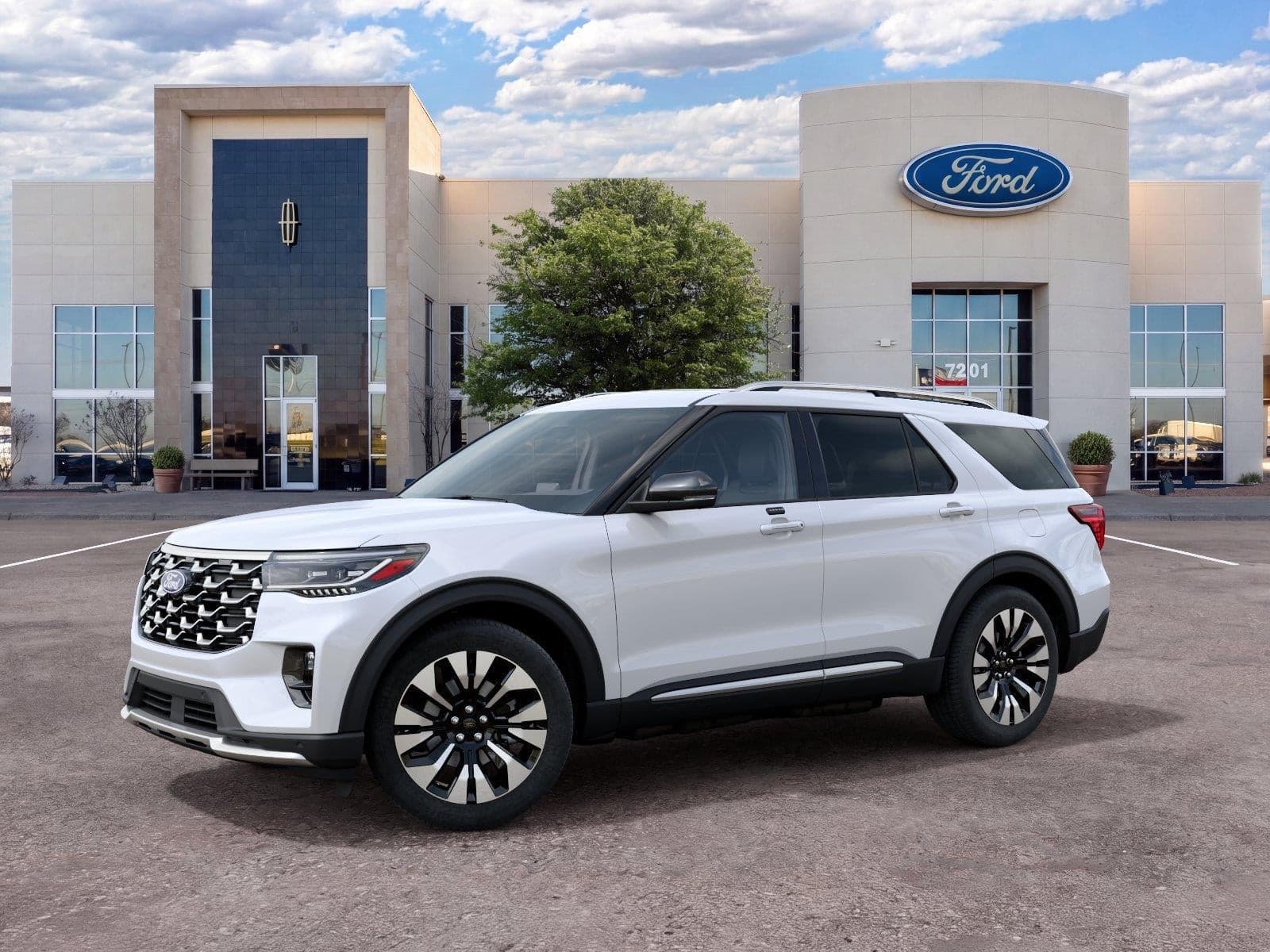 2027 Ford Explorer Platinum — photo 1 of 23