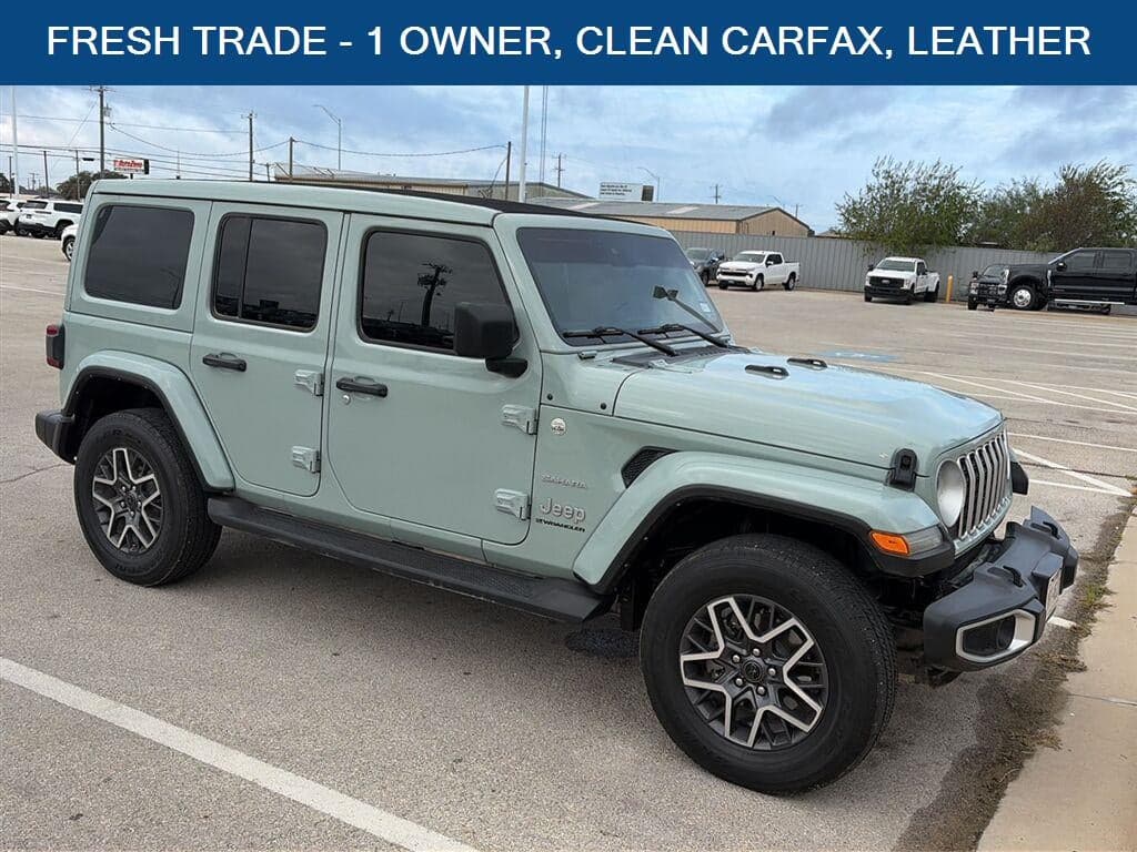 2024 Jeep Wrangler Sahara — photo 1 of 5