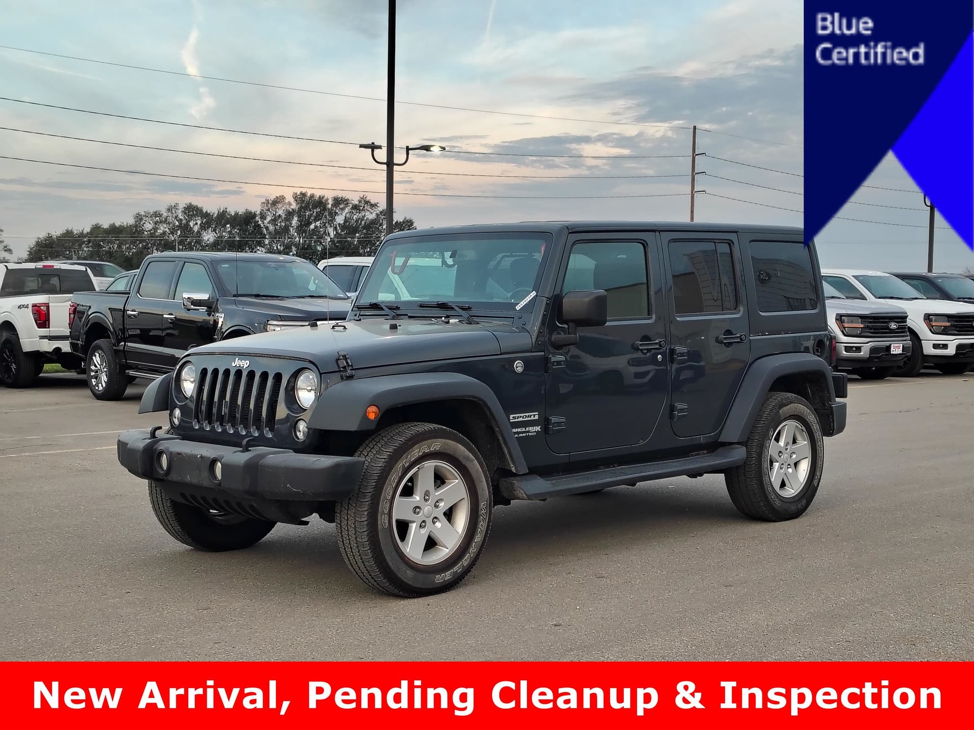 2018 Jeep Wrangler JK Unlimited Sport — photo 1 of 5