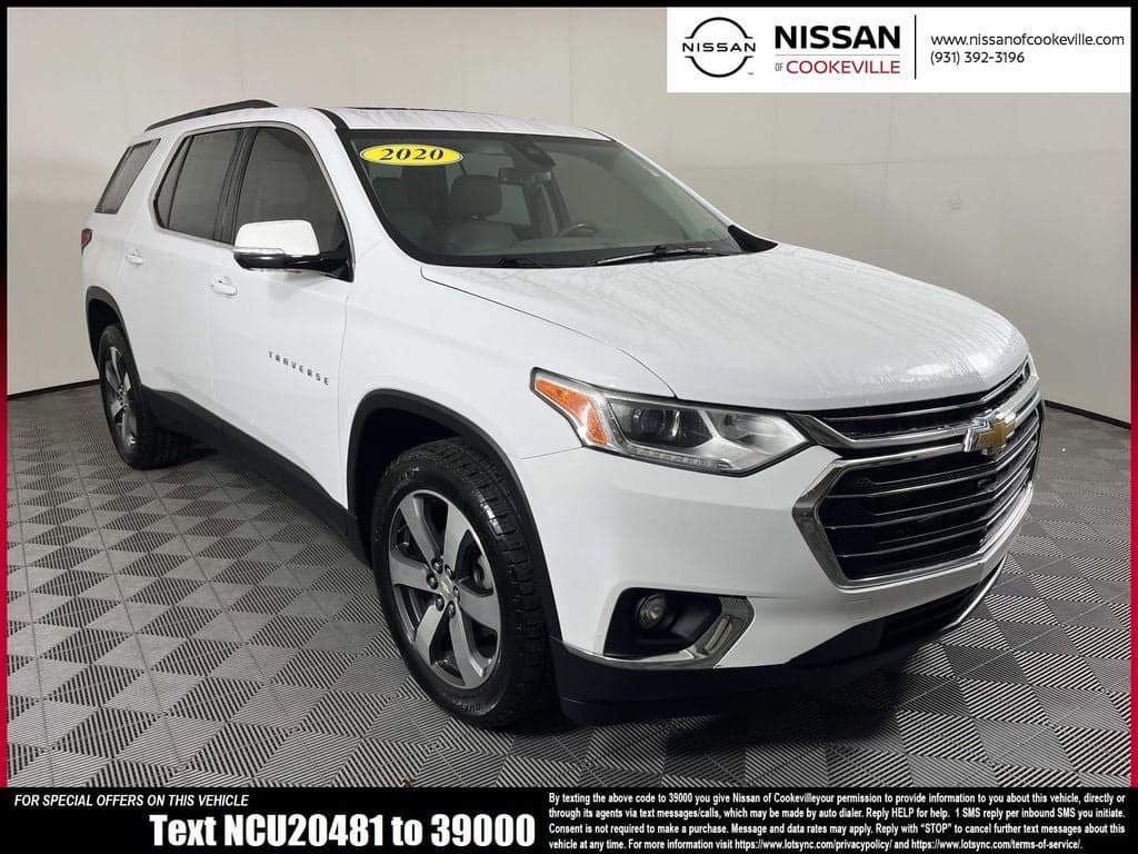 2020 Chevrolet Traverse Base — photo 1 of 38