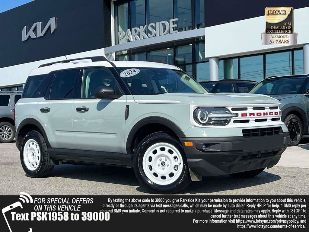 2024 Ford Bronco Sport Heritage — photo 1 of 37