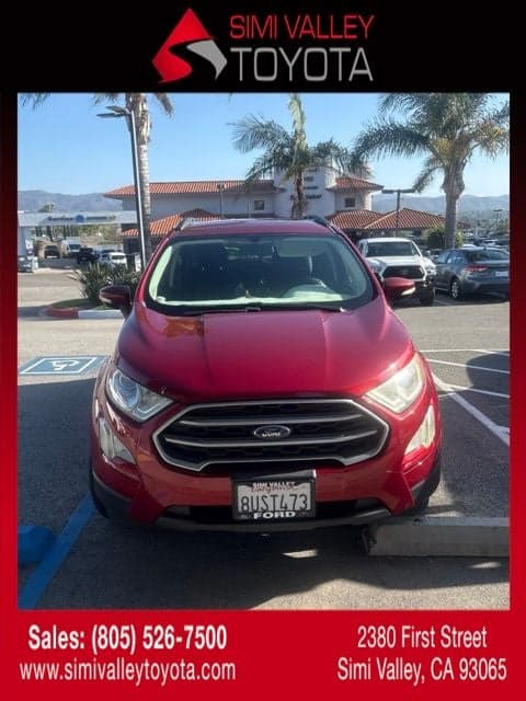 2018 Ford EcoSport SE — photo 1 of 8