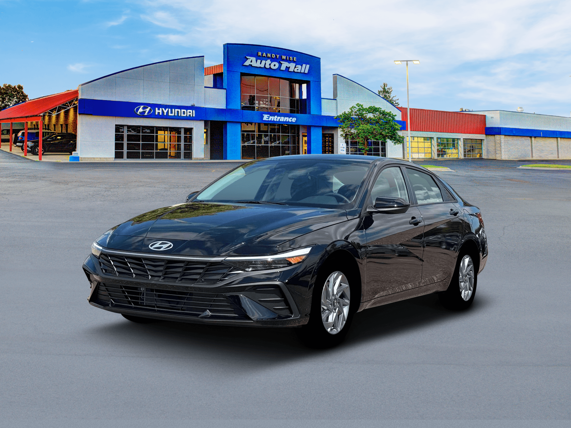 2026 Hyundai Elantra Hybrid Blue — photo 1 of 5
