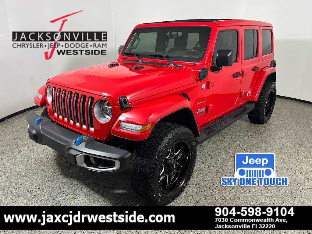 2022 Jeep Wrangler 4xe Unlimited Sahara — photo 1 of 30