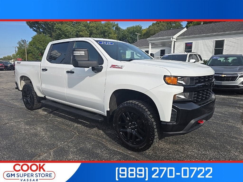 2021 Chevrolet Silverado 1500 Custom Trail Boss — photo 1 of 5