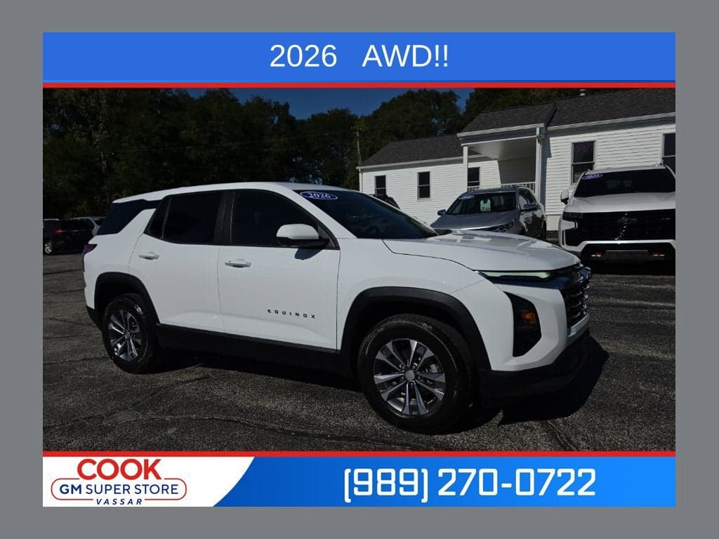 2026 Chevrolet Equinox AWD LT — photo 1 of 32