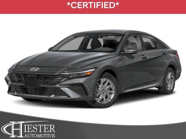 2026 Hyundai Elantra Hybrid Blue — photo 1 of 3