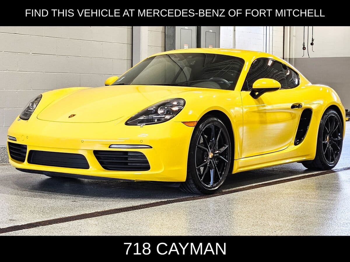 2021 Porsche 718 Cayman Base — photo 1 of 33