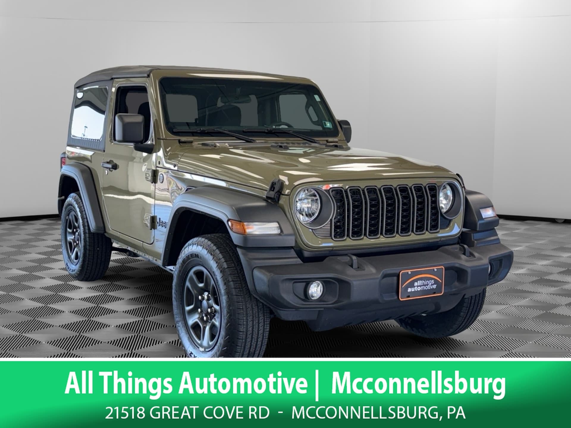 2025 Jeep Wrangler Sport — photo 1 of 27