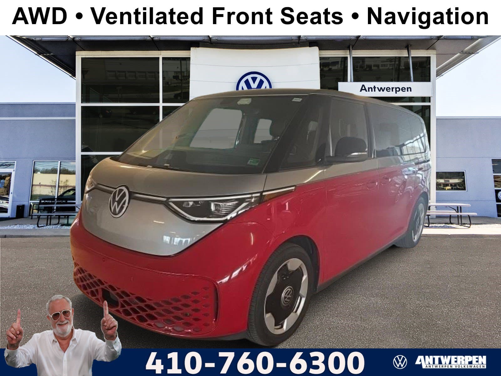 2025 Volkswagen ID. Buzz Pro S Plus — photo 1 of 22