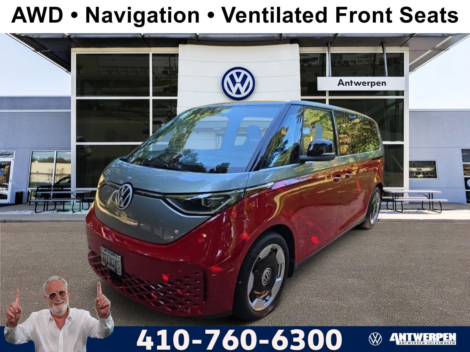 2025 Volkswagen ID. Buzz Pro S Plus — photo 1 of 23