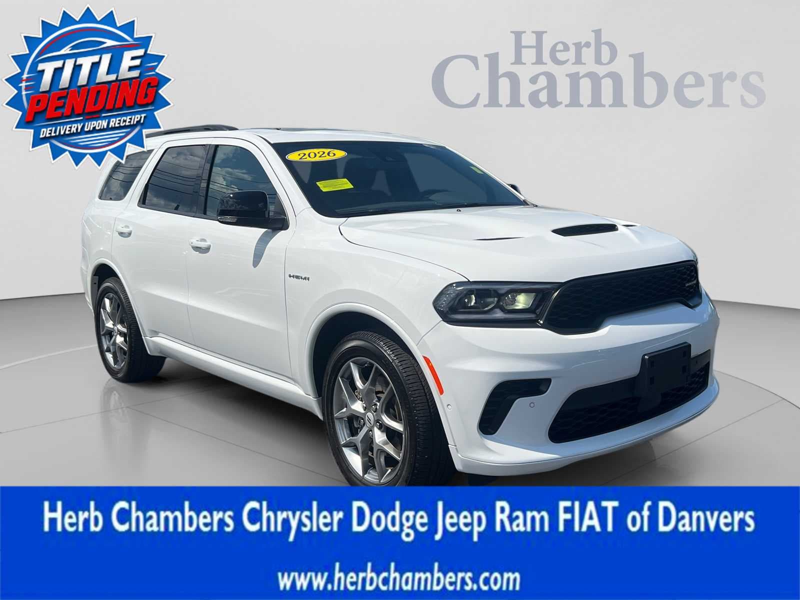 2026 Dodge Durango GT Premium Hemi V8 — photo 1 of 21