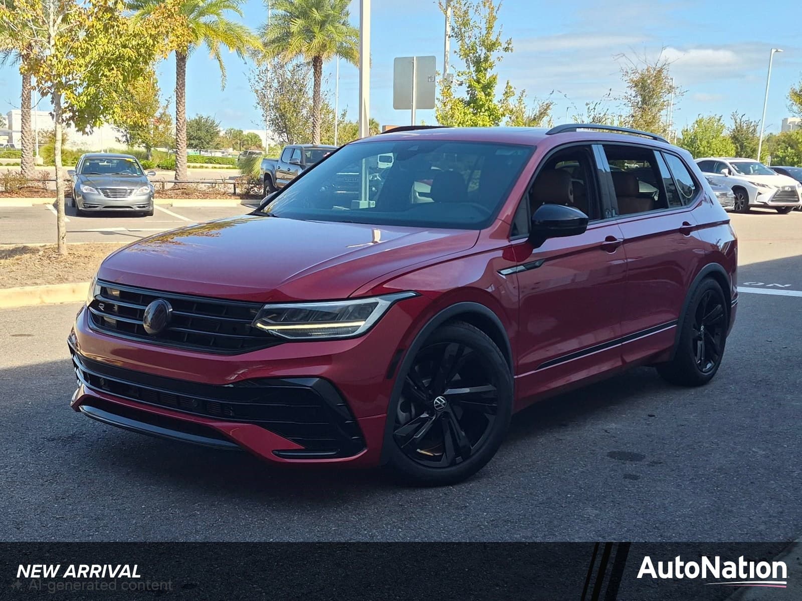 2024 Volkswagen Tiguan SE R-Line Black — photo 1 of 17