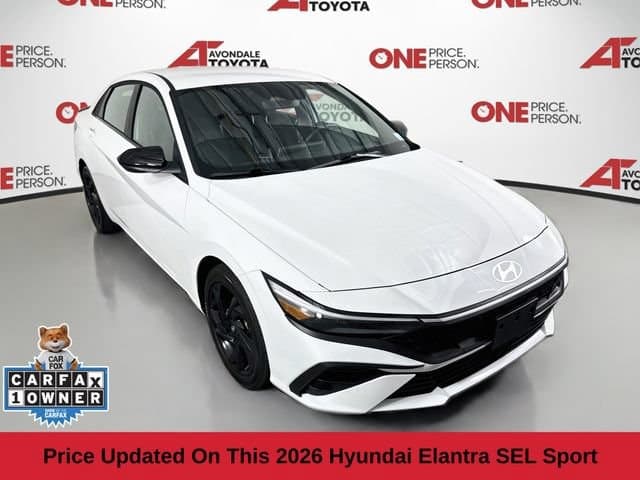 2026 Hyundai Elantra SEL Sport — photo 1 of 30