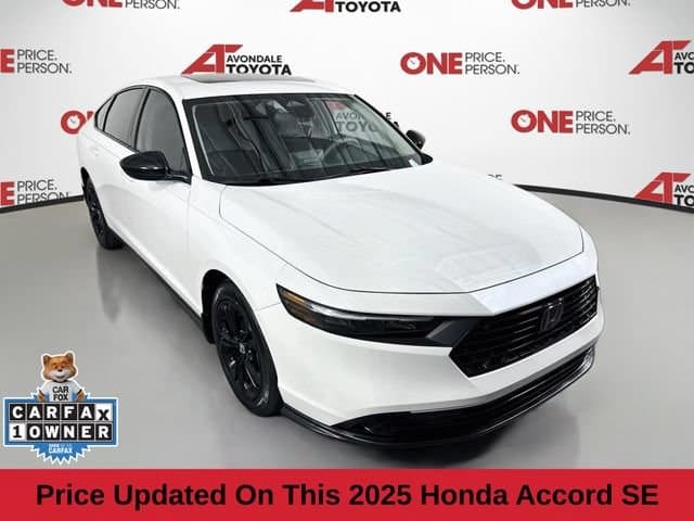 2025 Honda Accord Sedan SE — photo 1 of 31