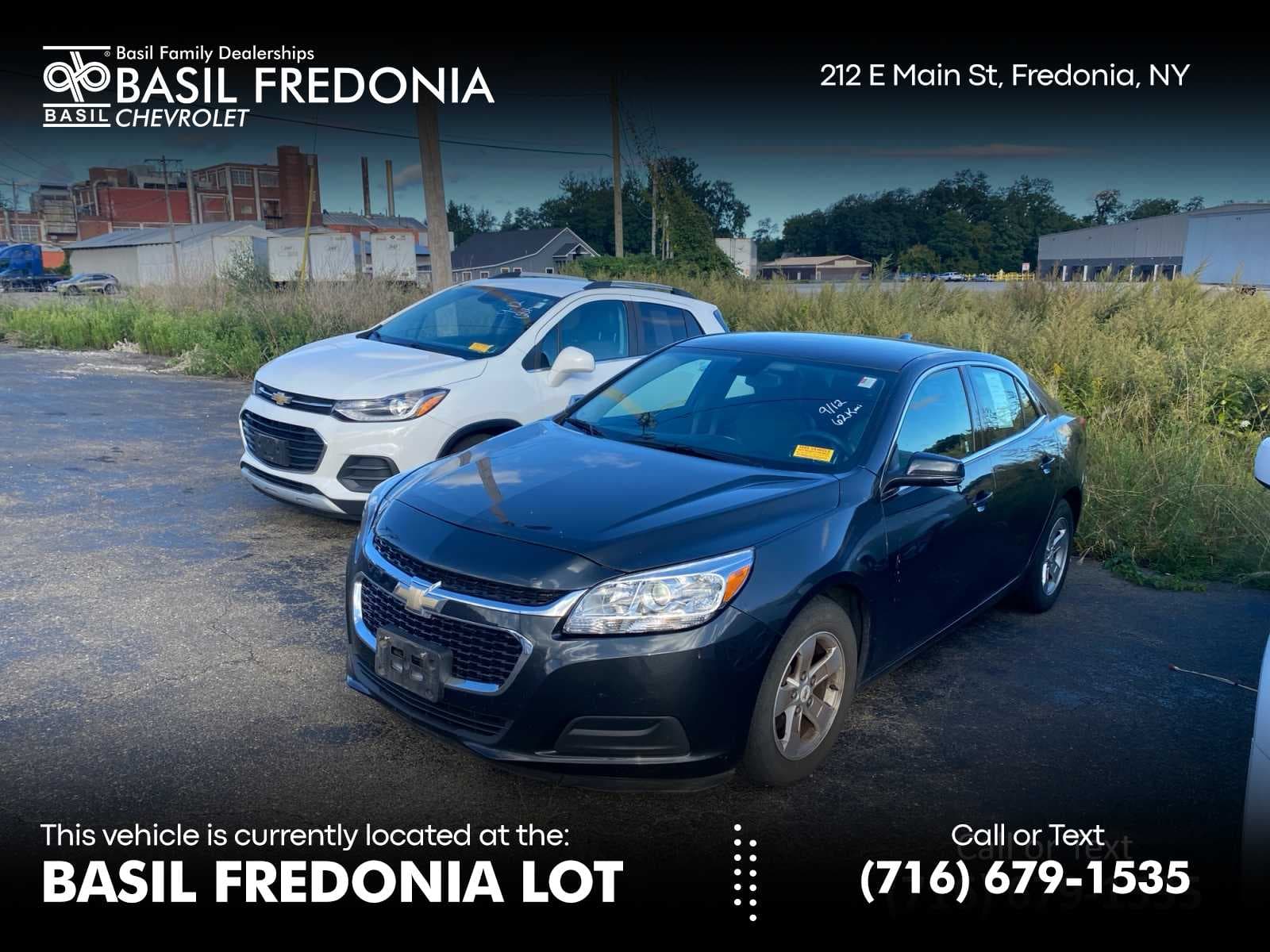 2015 Chevrolet Malibu LT — photo 1 of 2