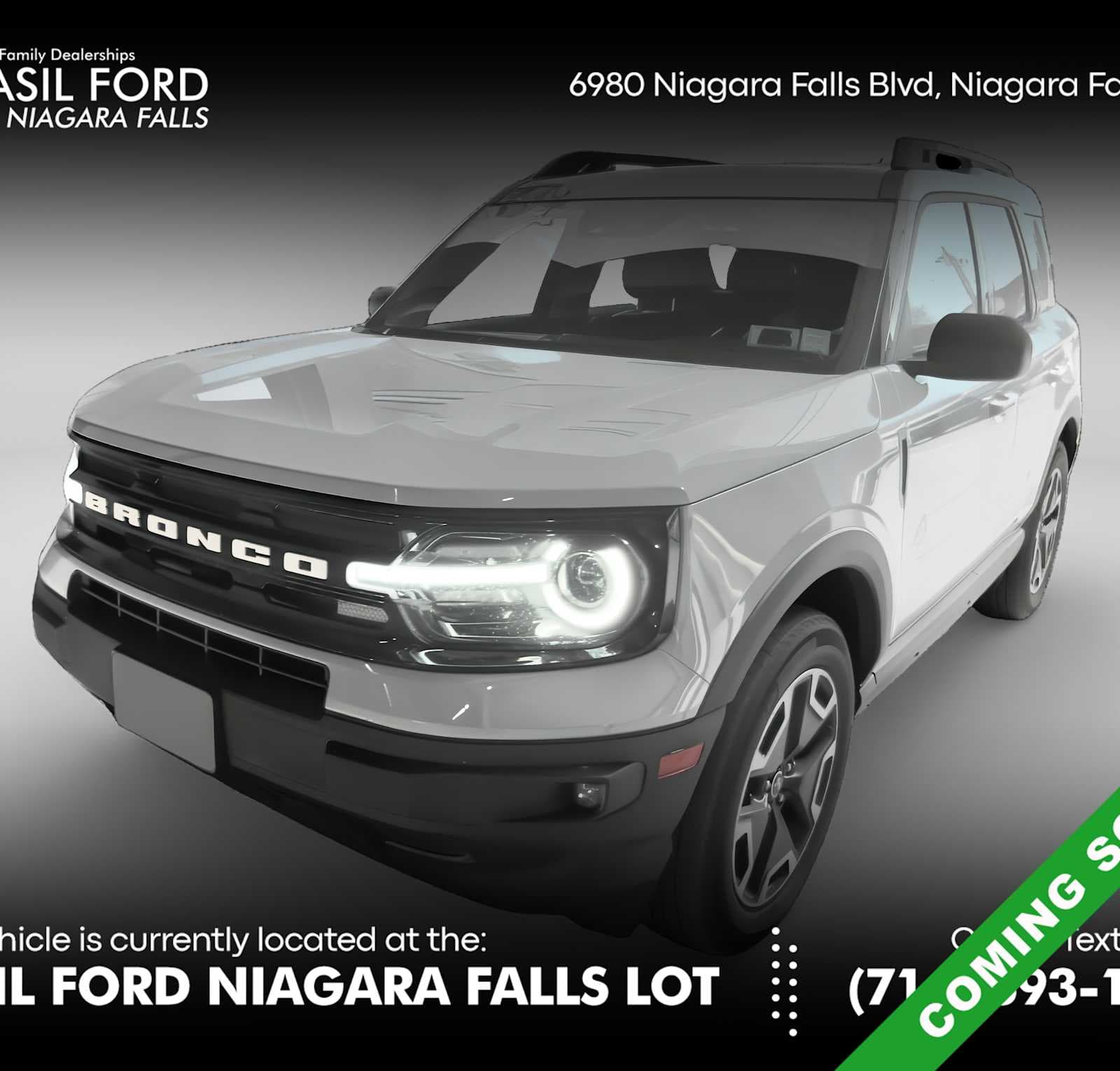 2024 Ford Bronco Sport Outer Banks — photo 1 of 10