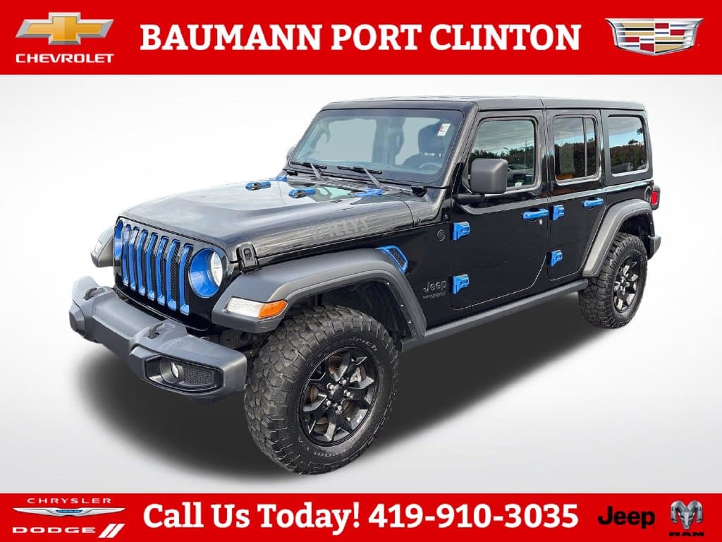 2021 Jeep Wrangler Unlimited Willys — photo 1 of 30