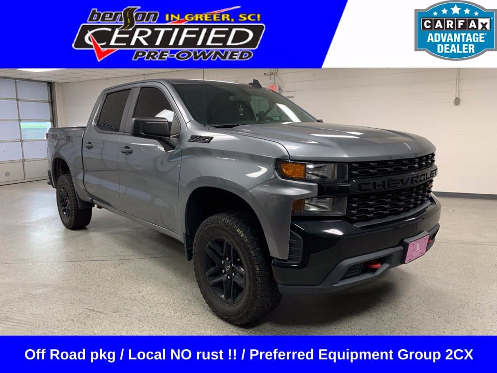 2020 Chevrolet Silverado 1500 Custom Trail Boss — photo 1 of 10