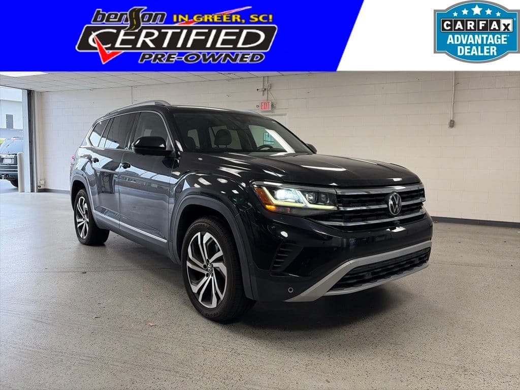 2021 Volkswagen Atlas 3.6L V6 SEL Premium — photo 1 of 10