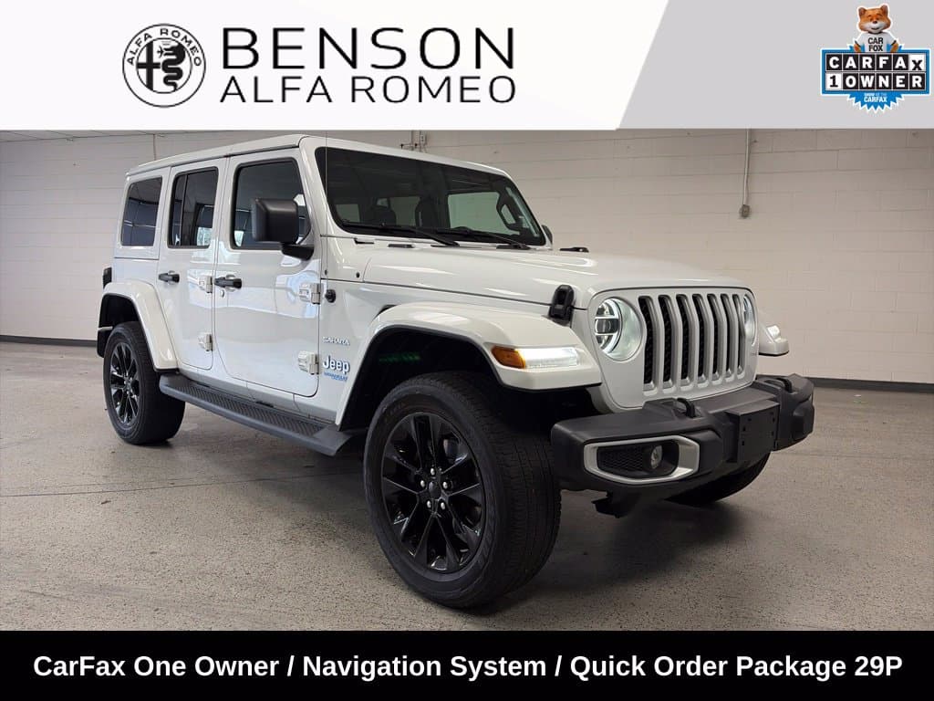 2021 Jeep Wrangler Unlimited Sahara — photo 1 of 8