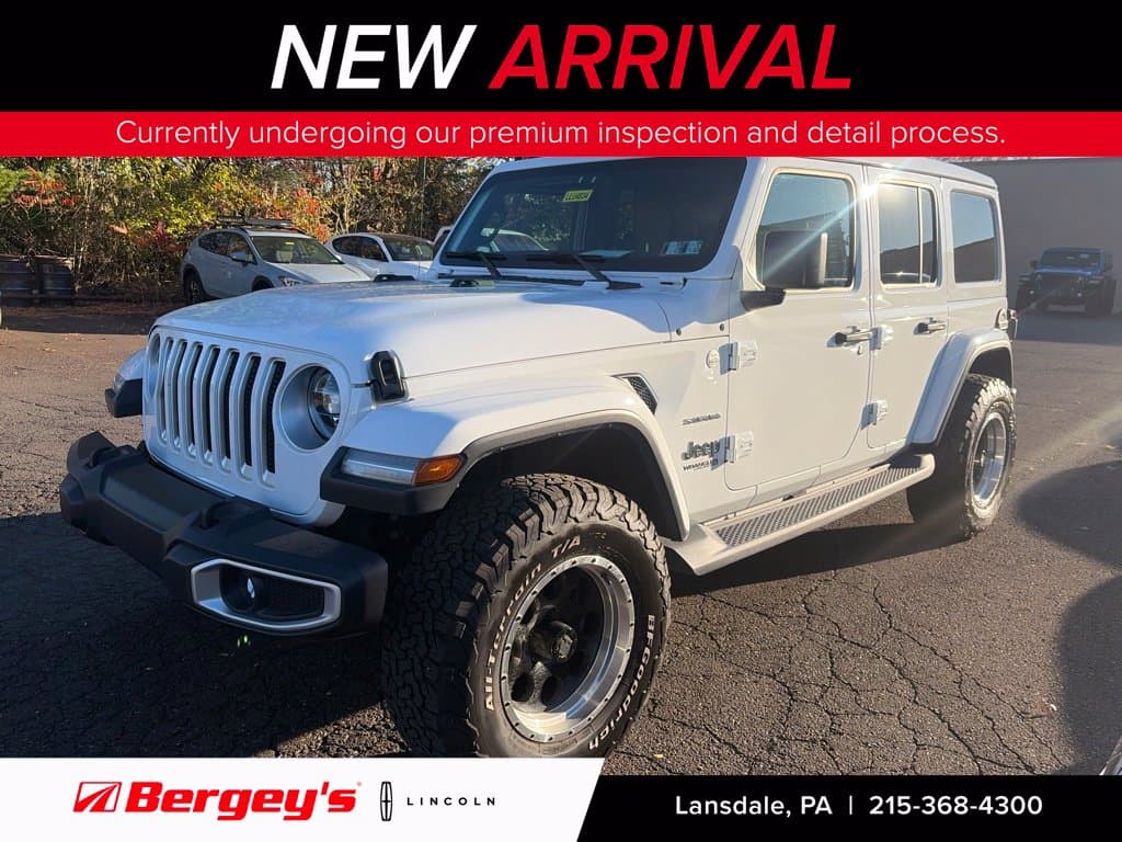 2020 Jeep Wrangler Unlimited Sahara — photo 1 of 14