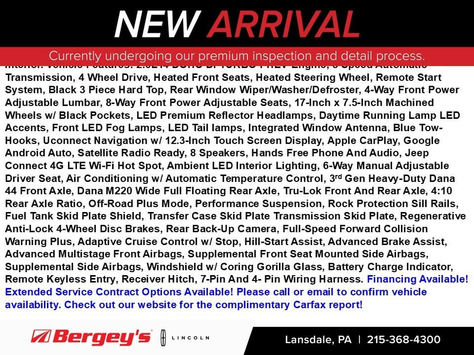 2024 Jeep Wrangler Rubicon — photo 1 of 6