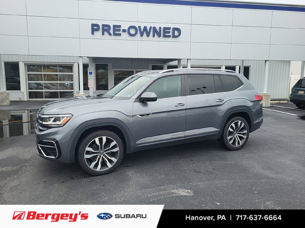 2021 Volkswagen Atlas 3.6L V6 SEL R-Line — photo 1 of 14